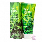 FarmStay Увлажняющая пенка для умывания с семенами зеленого чая  Green Tea Seed Pure Cleansing Foam