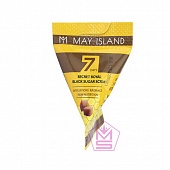 May Island Скраб для лица с коричневым сахаром и медом Seven Days Secret Royal Black Sugar Scrub