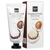 FarmStay Крем для рук суперпитательный с маслом ши Tropical Fruit Hand Cream Moist Full Shea