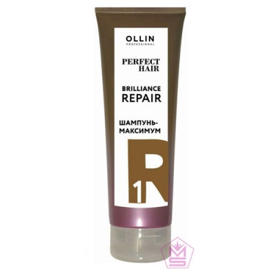OLLIN-Perfect-Hair-Brilliance-Repair-1-Шампунь-максимум,-подготовительный-этап