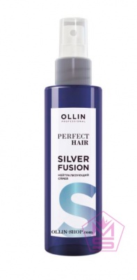 OLLIN-PERFECT-HAIR-SILVER-Нейтрализующий-желтизну-спрей