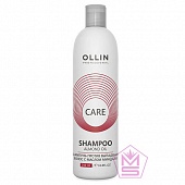 OLLIN CARE Шампунь против выпадения волос с маслом миндаля