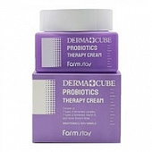 Farm Stay Крем для лица с пробиотиками Derma Cube Probiotics Therapy Cream
