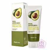 Farm Stay Пилинг-скатка с экстрактом авокадо Real Avokado Deep Clear Peeling Gel