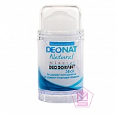 Минеральный дезодорант "Кристалл DeoNat", чистый вывинчивающийся стик