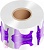 ruNail 4101 Одноразовые формы (цвет: фиолетовый) 100 шт 