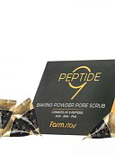 Farm Stay Скраб для лица с содой и пептидами PEPTIDE9 BAKING POWDER PORE SCRUB