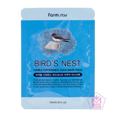 FarmStay-Тканевая-маска-для-лица-с-экстрактом-ласточкиного-гнезда-Visible-Difference-Bird's-Nest-Aqua