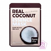 FarmStay Тканевая маска для лица с экстрактом кокоса Real Coconut Essence Mask